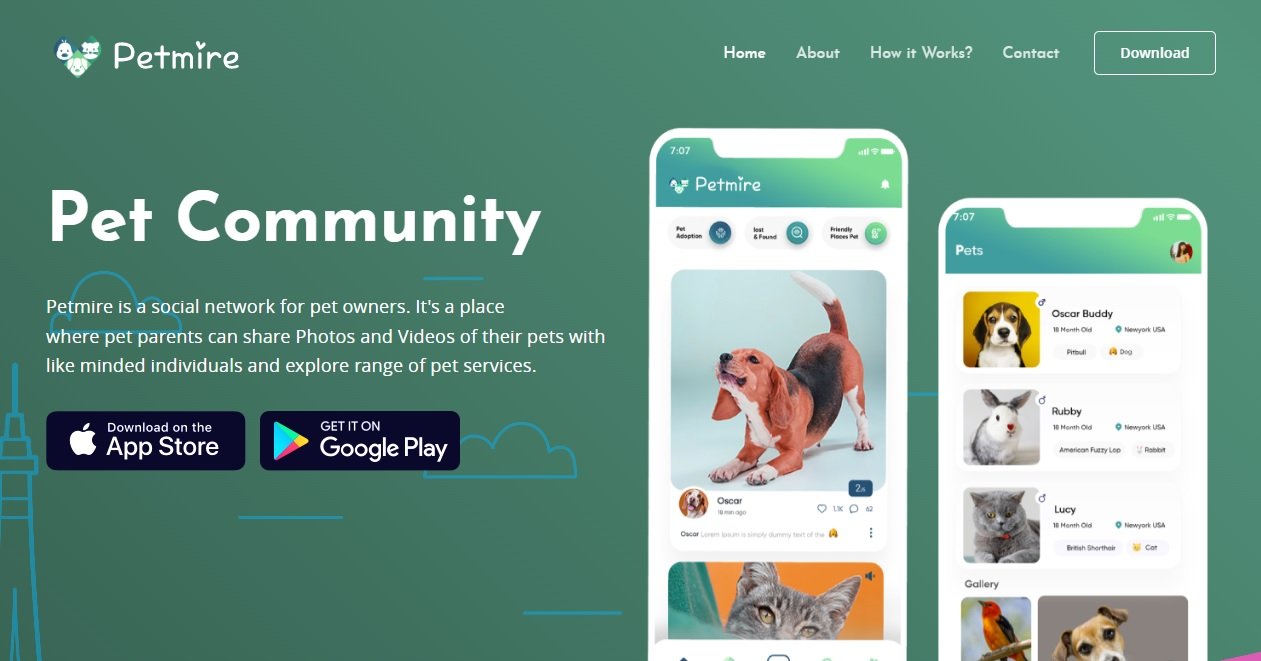Petmire is a social network for pet owner.