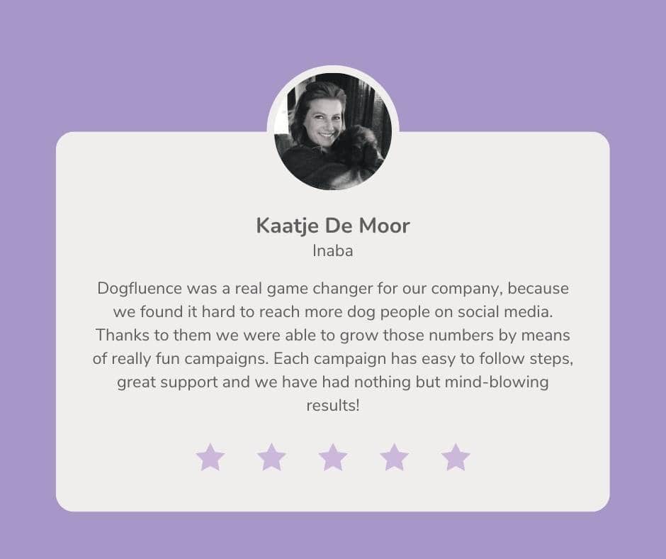 Dogfluence.com review written by Kaatje De Moor of dog brand Inaba - Churu for dogs